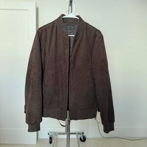 Uniqlo Faux Suede Bomber